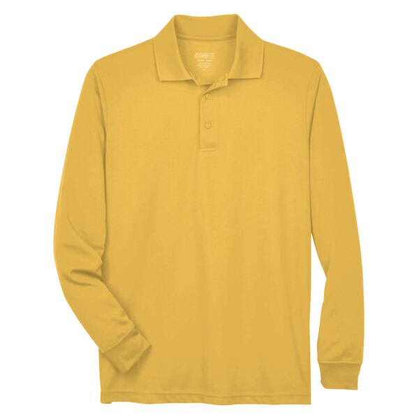 Men's Pinnacle Performance Long Sleeve Piqué Polo Thumbnail