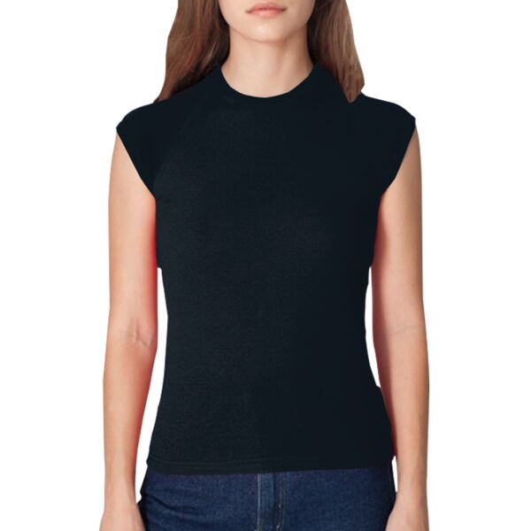 4377 Baby Rib Cap Sleeve Raglan Thumbnail