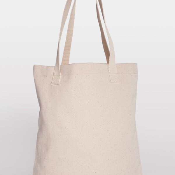 E549 Bull Denim Woven Cotton Tote Thumbnail