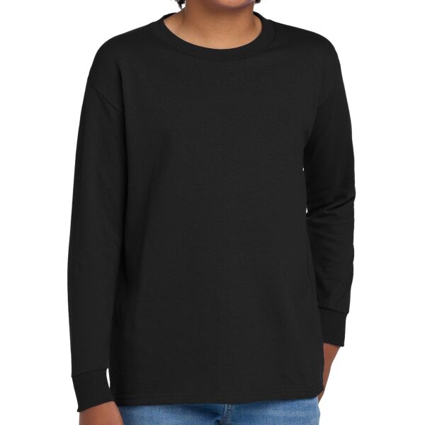 Youth 5.4oz Cotton Long Sleeve T-Shirt Thumbnail