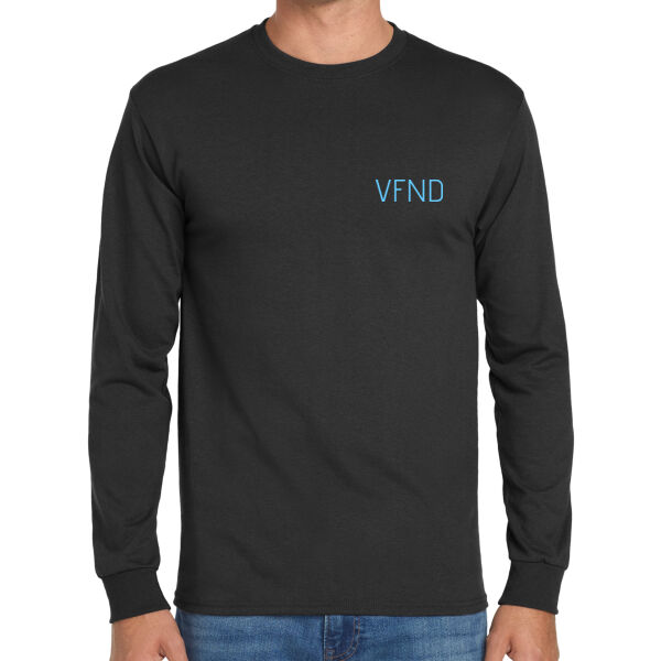 VIKING FIGHT NEVER DIES - Dri Power ® 50/50 Cotton/Poly Long Sleeve T Shirt Thumbnail