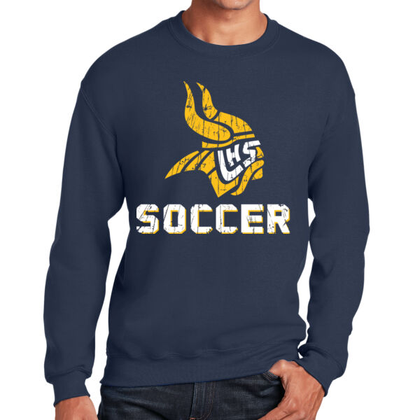 LHS Soccer - Unisex Heavy Blend Crewneck Sweatshirt Thumbnail