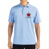 Cutter & Buck Virtue Eco Pique Tile Print Recycled Mens Polo Thumbnail