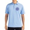 Cutter & Buck Virtue Eco Pique Tile Print Recycled Mens Polo Thumbnail